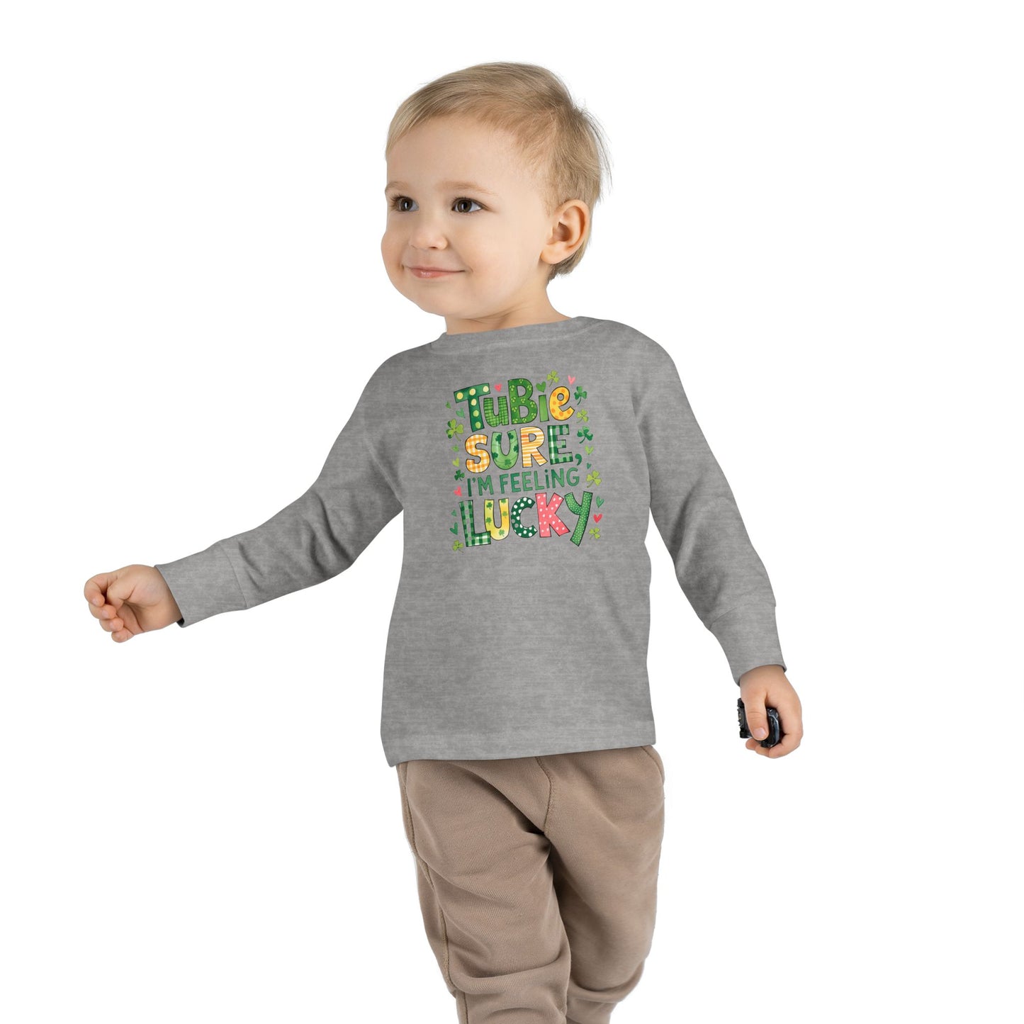 Tubie Sure I'm Feeling Lucky Long Sleeve T-Shirt