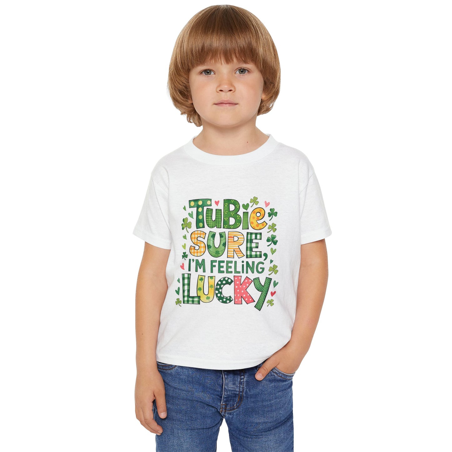 Tubie Sure I'm Feeling Lucky Toddler T-Shirt – St. Patrick's Day Gift