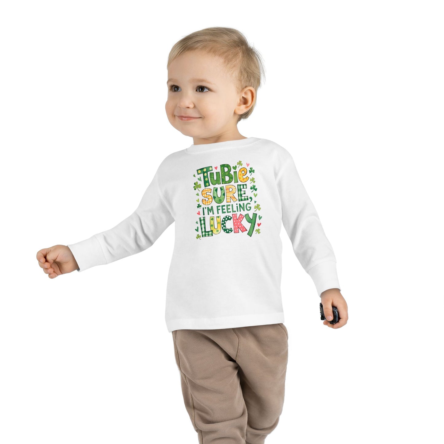 Tubie Sure I'm Feeling Lucky Long Sleeve T-Shirt