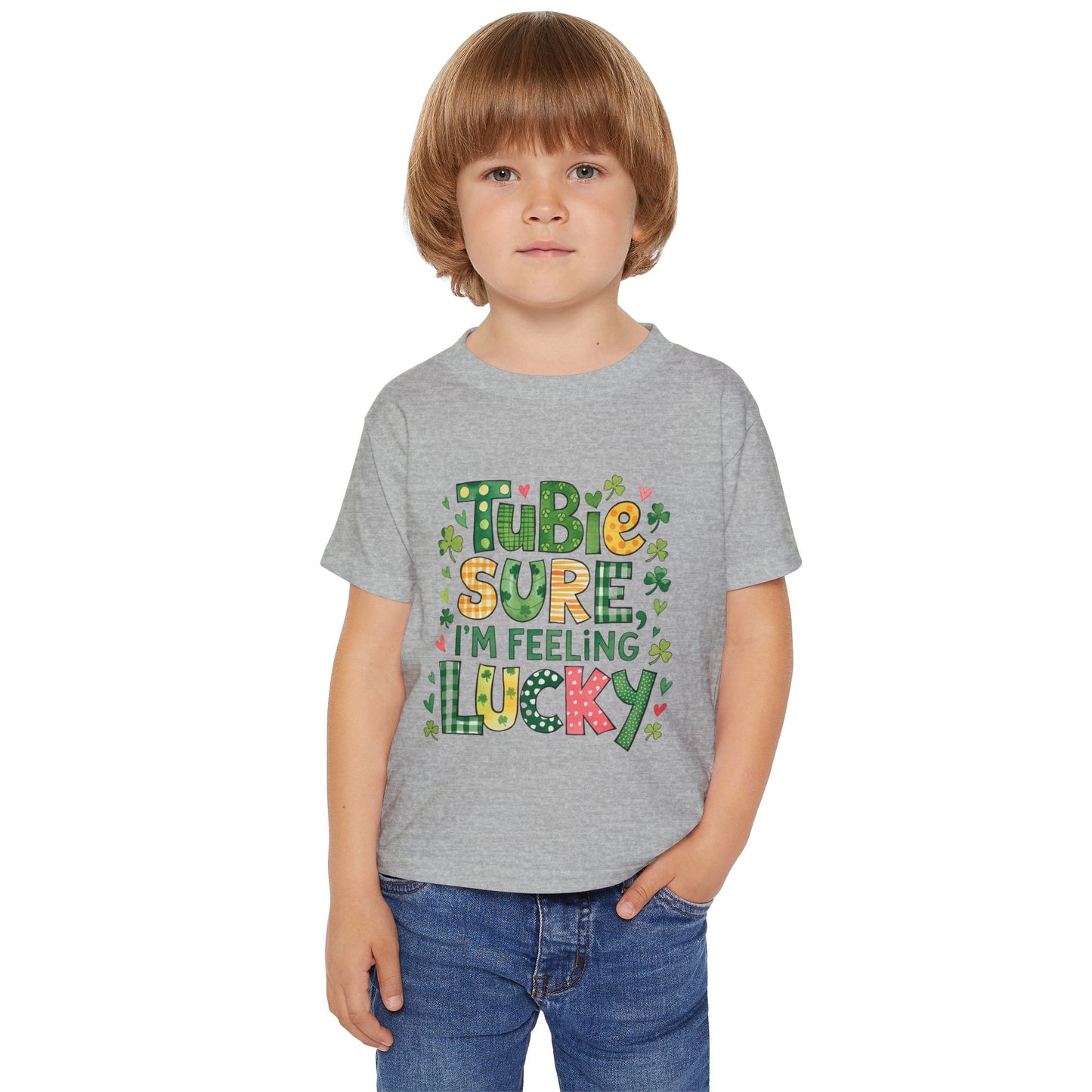 Tubie Sure I'm Feeling Lucky Toddler T-Shirt – St. Patrick's Day Gift