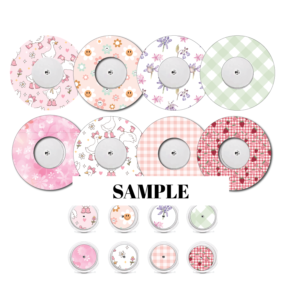 CGM Patch and Sticker Sets Monthly Subscription Free Style Libre 2