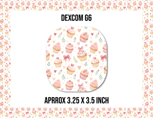 Cupcakes CGM Decorative Over Patch (No Hole)