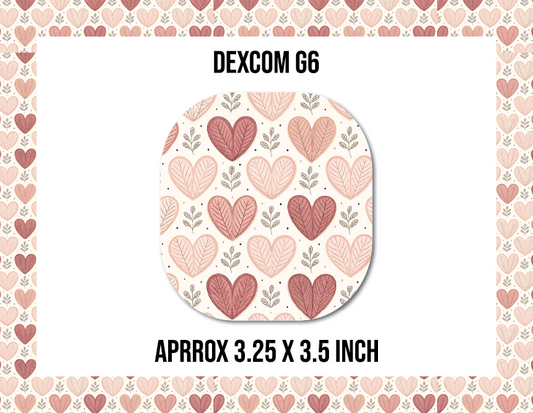 Doodle Love CGM Decorative Over Patch (No Hole