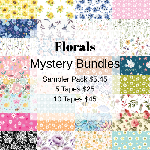 Floral Tubie Tape Mystery Bundle