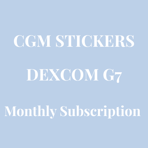 CGM Sticker Monthly Subscription Dexcom G7