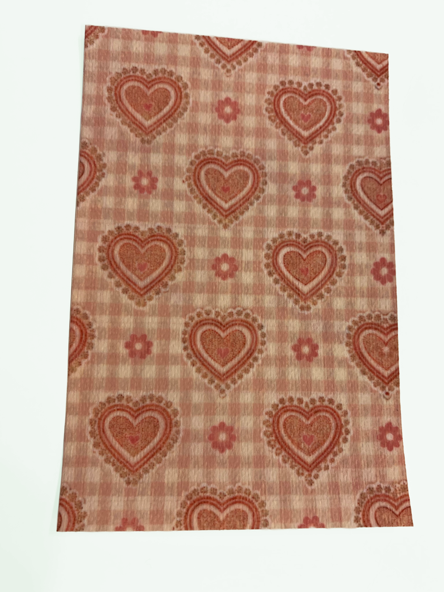 Gingham Hearts Tubie Tape