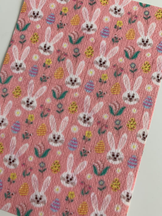 Pink Bunny Rabbits Tubie Tape