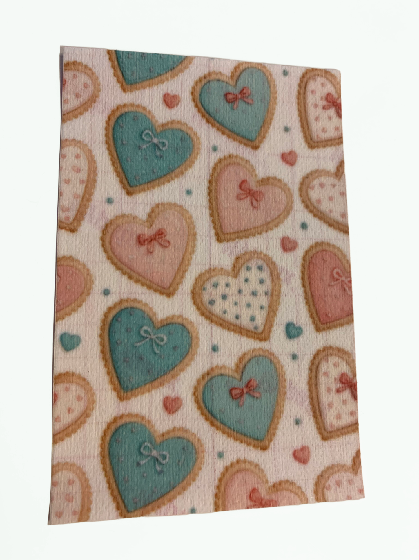 Heart Sugar Cookies Tubie Tape