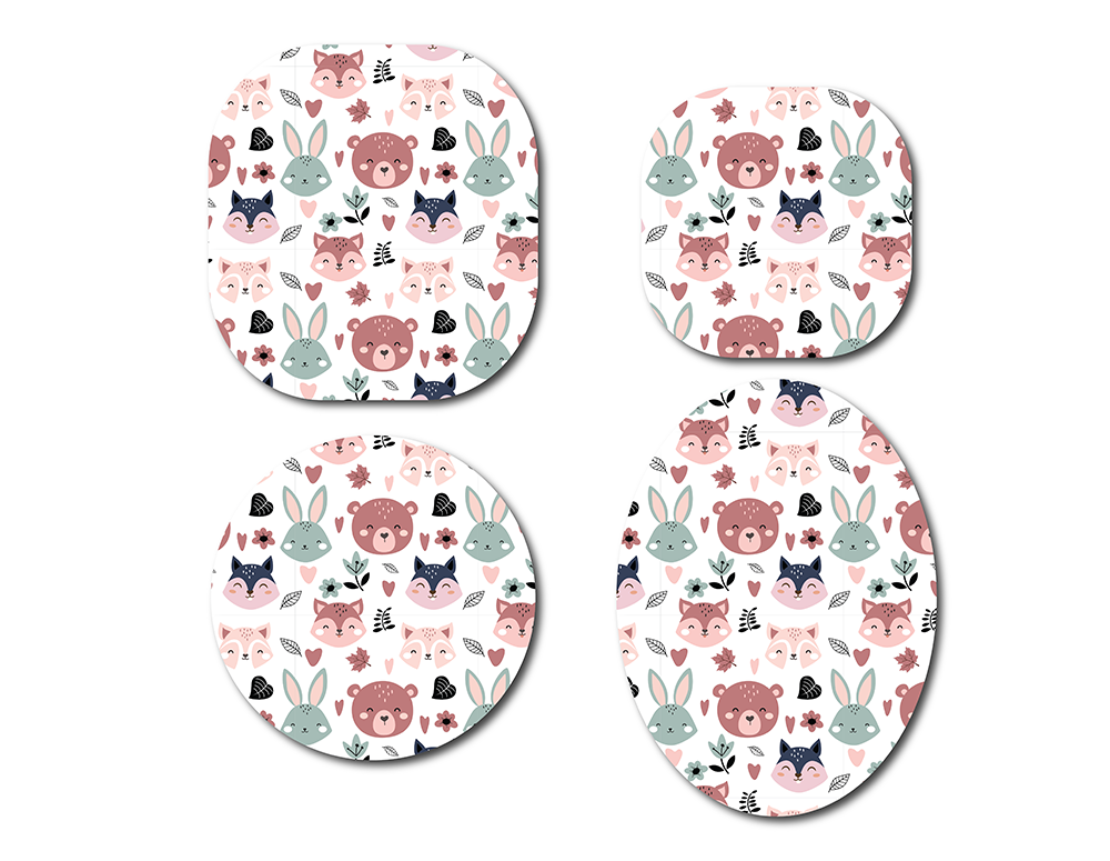 Boho Animals CGM Decorative Over Patch (No Hole)