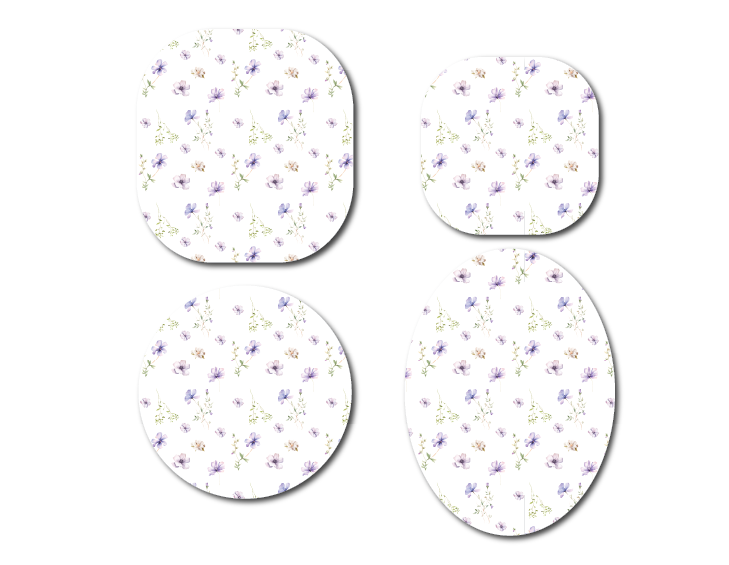 Sweet Flowers CGM Decorative Over Patch (No Hole)