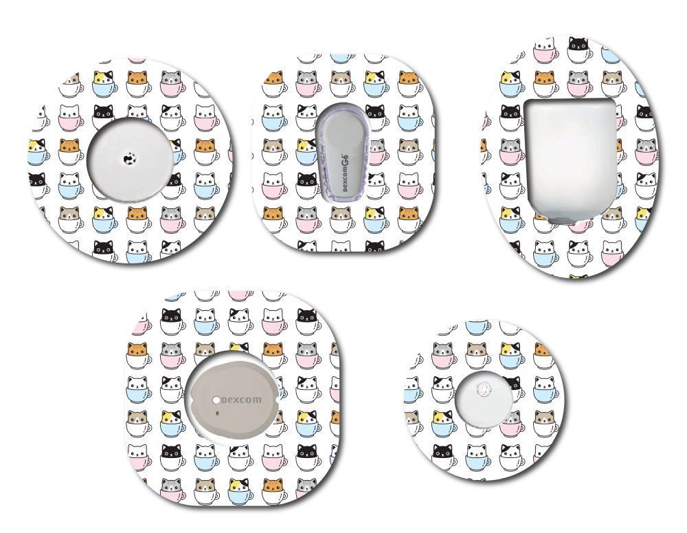 Cats In Teacups Cgm Patch