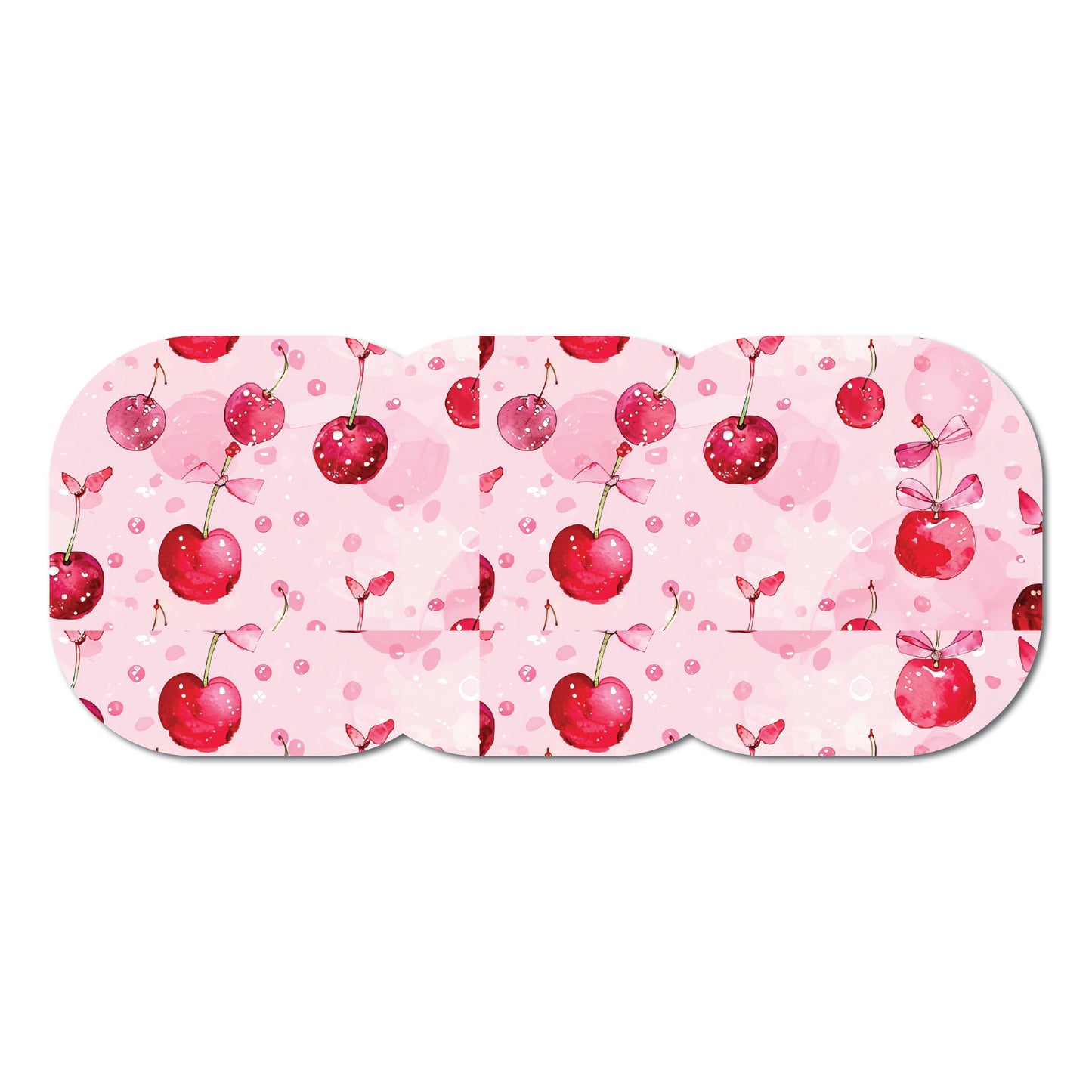 Cherry Coquette 3 Pack CGM Patches