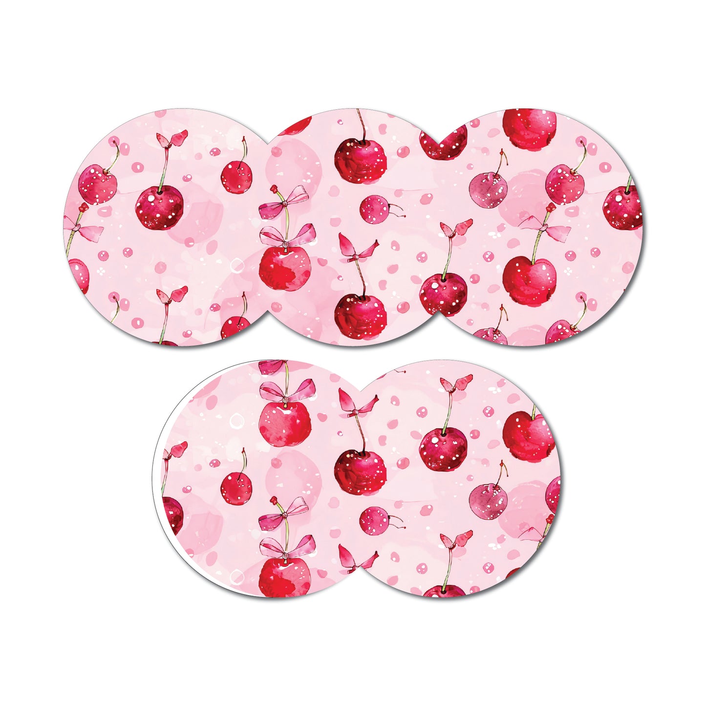 Cherry Coquette 5 Pack CGM Patches
