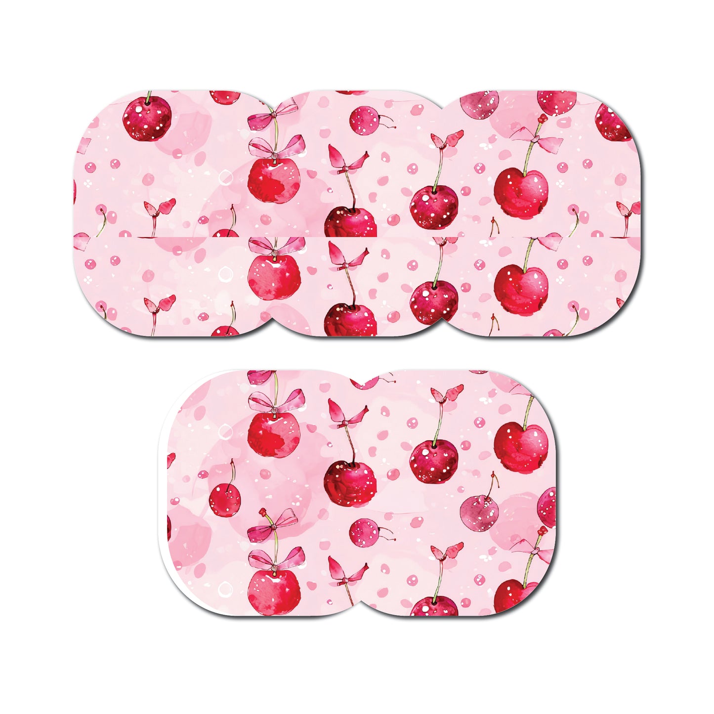 Cherry Coquette 5 Pack CGM Patches