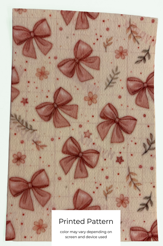 Coquette Hearts and Bows CGM Patch