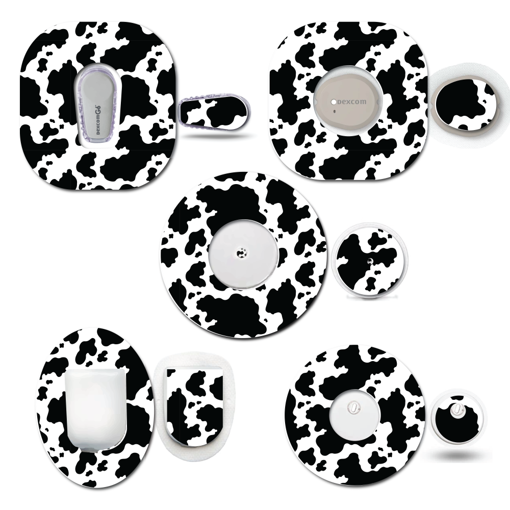 Cow Print Cgm Patch