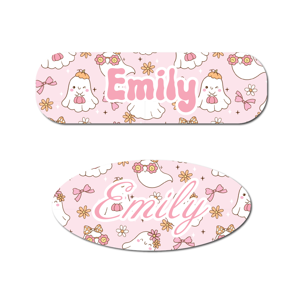 Girly Ghost Infinity or Kangaroo Joey Feeding Pump Sticker Decal
