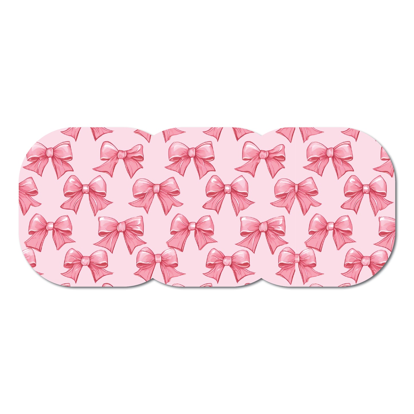 Pretty Coquette Bows 3 Pack CGM Patches