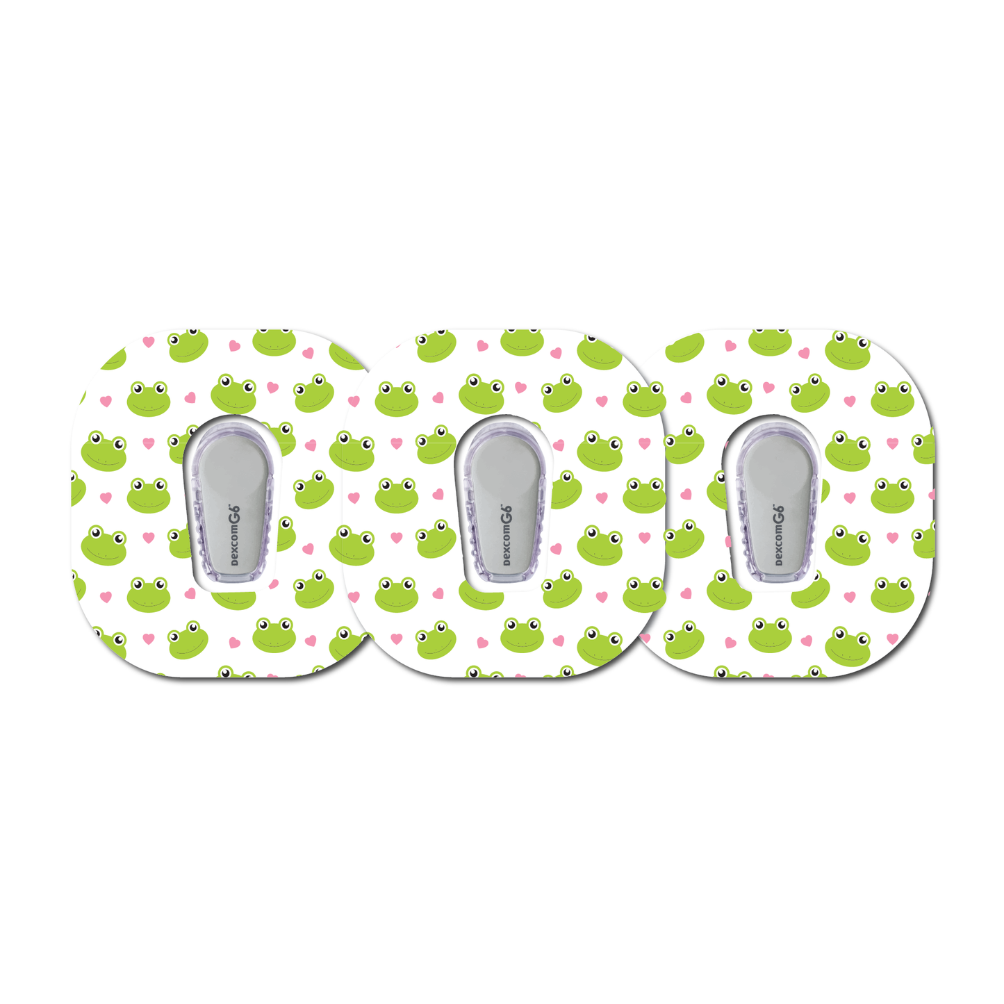Frogs 3 Pack CGM Patches