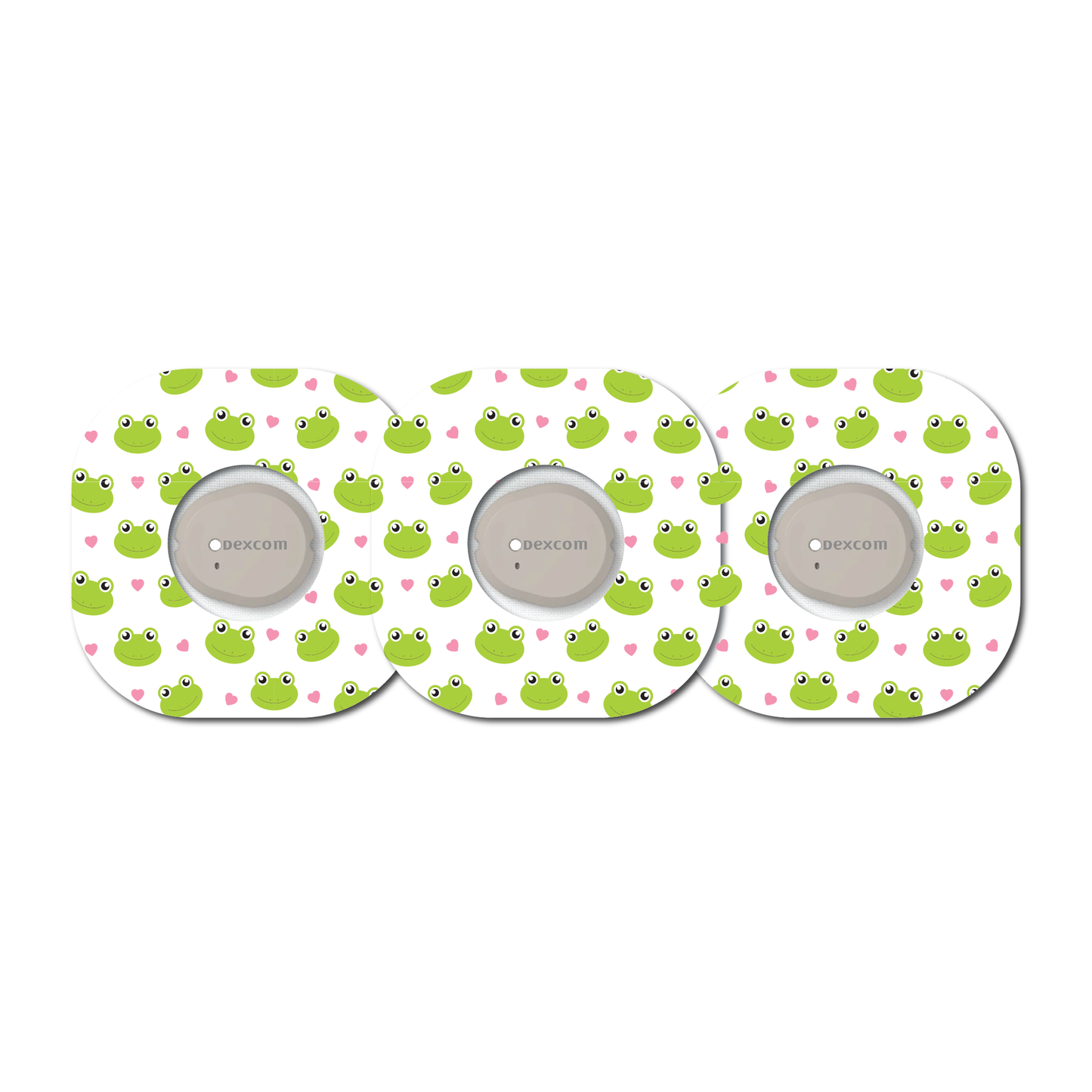 Frogs 3 Pack CGM Patches