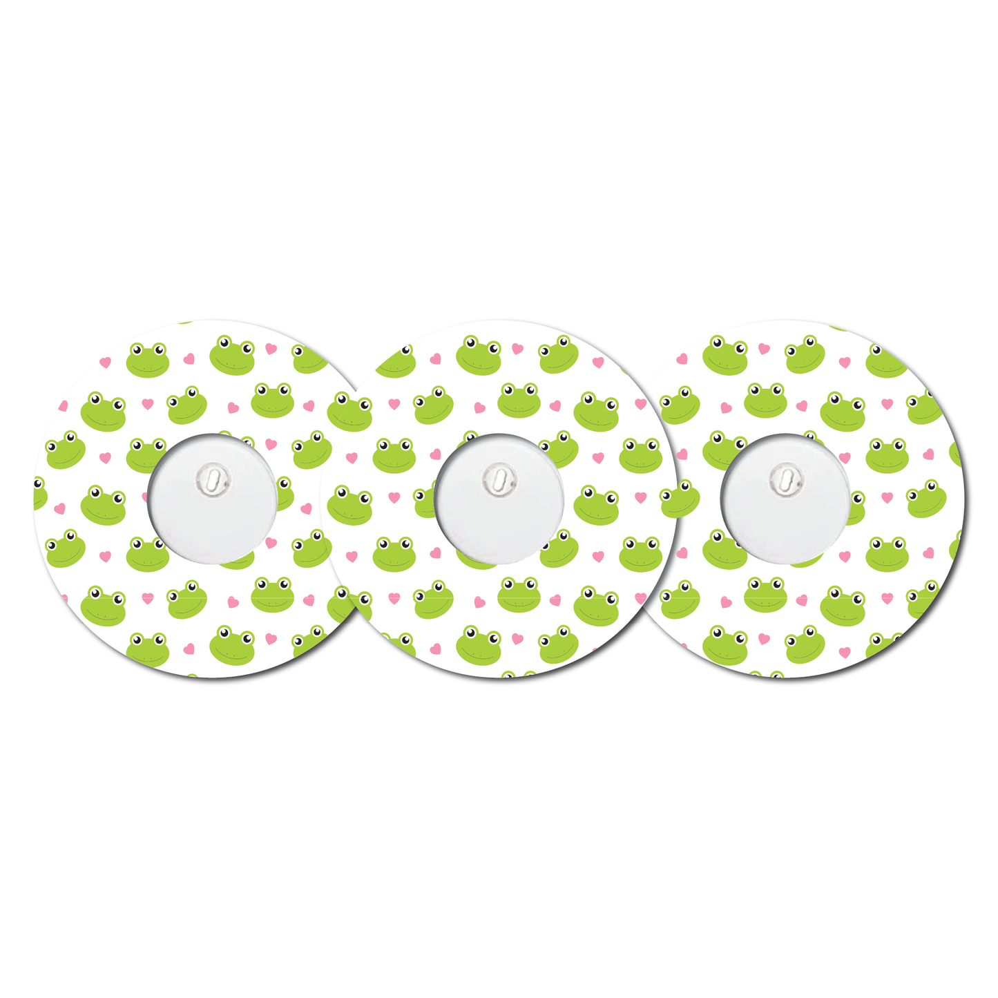 Frogs 3 Pack CGM Patches
