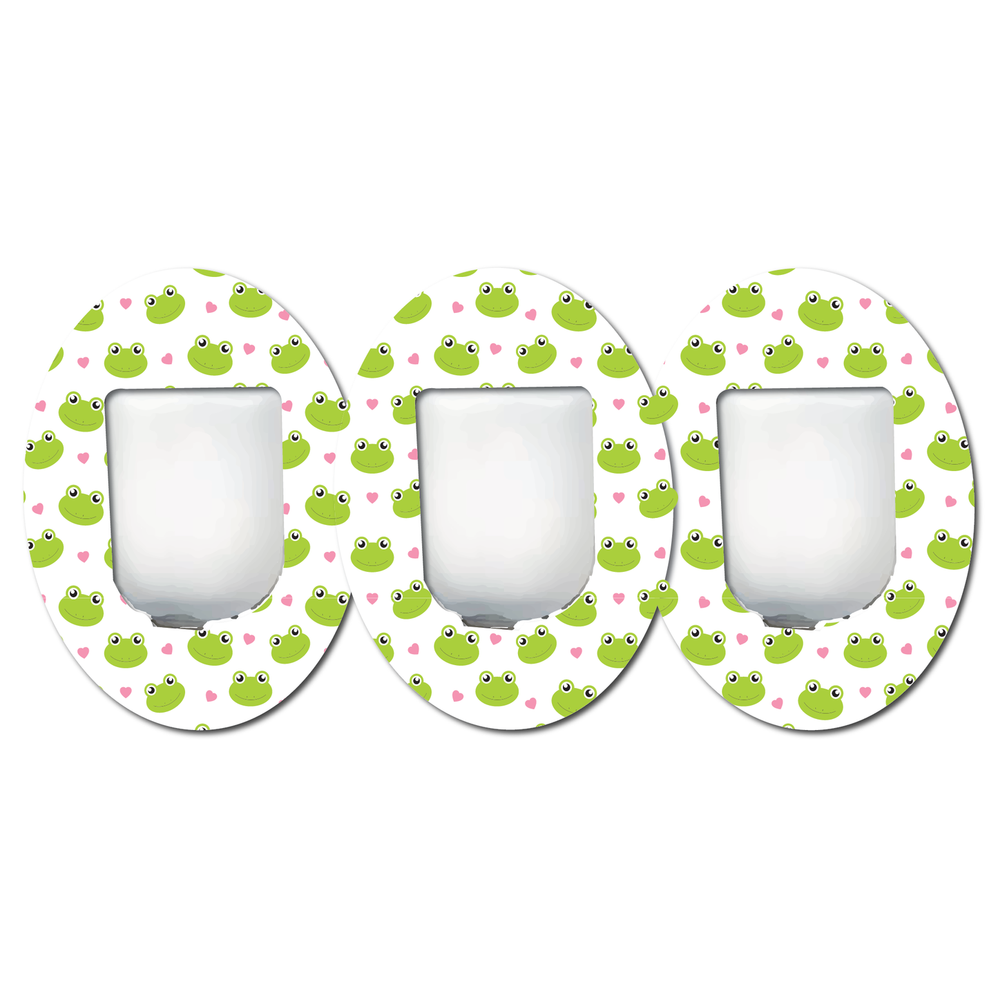 Frogs 3 Pack CGM Patches
