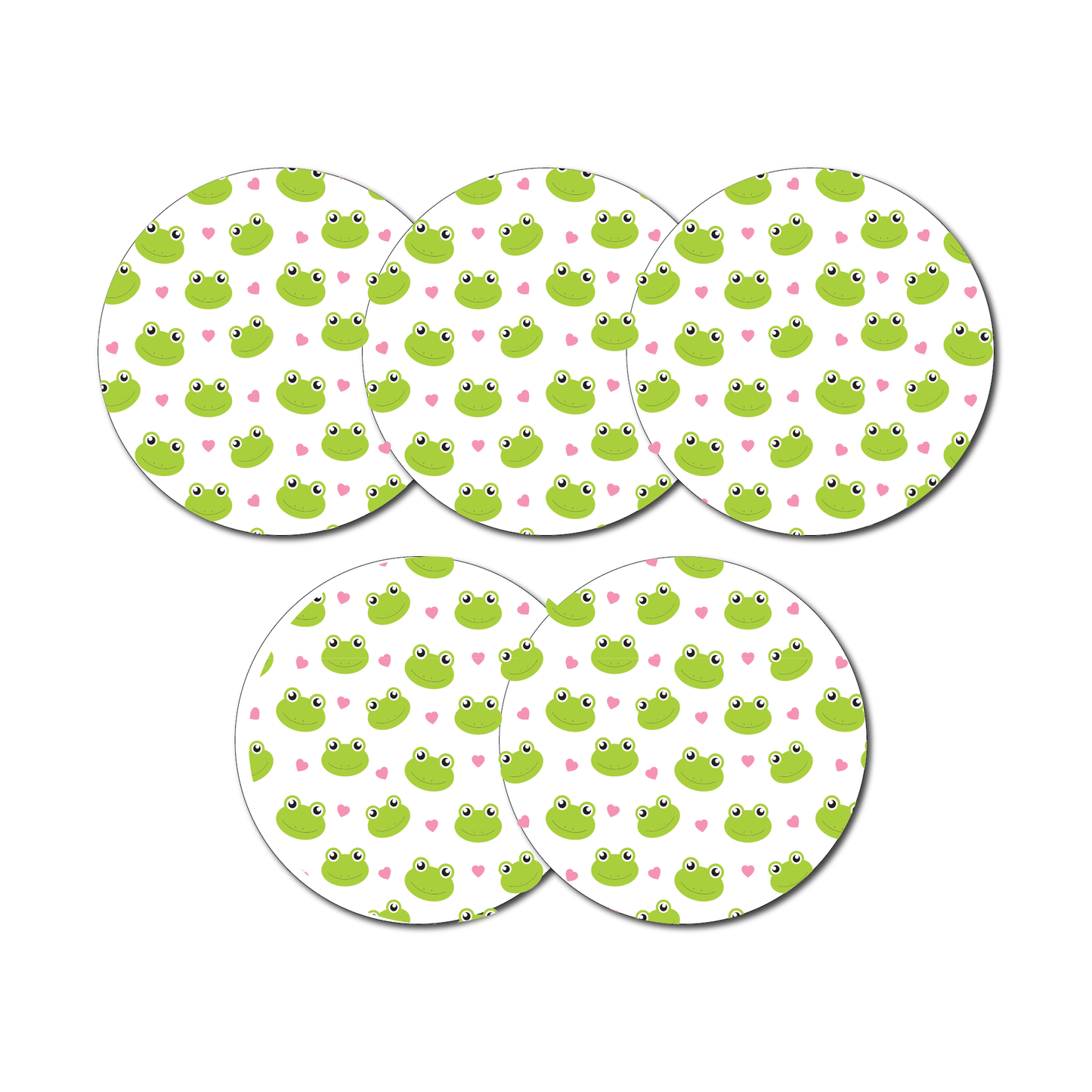 Frogs 5 Pack CGM Patches
