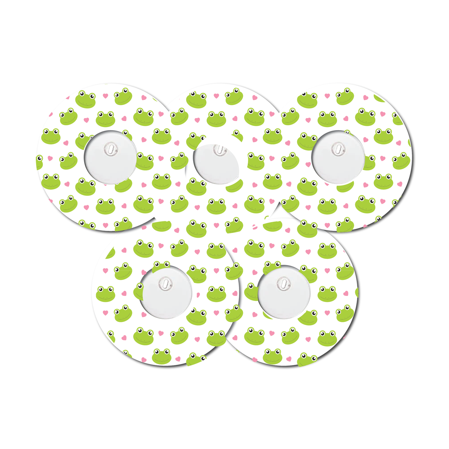 Frogs 5 Pack CGM Patches