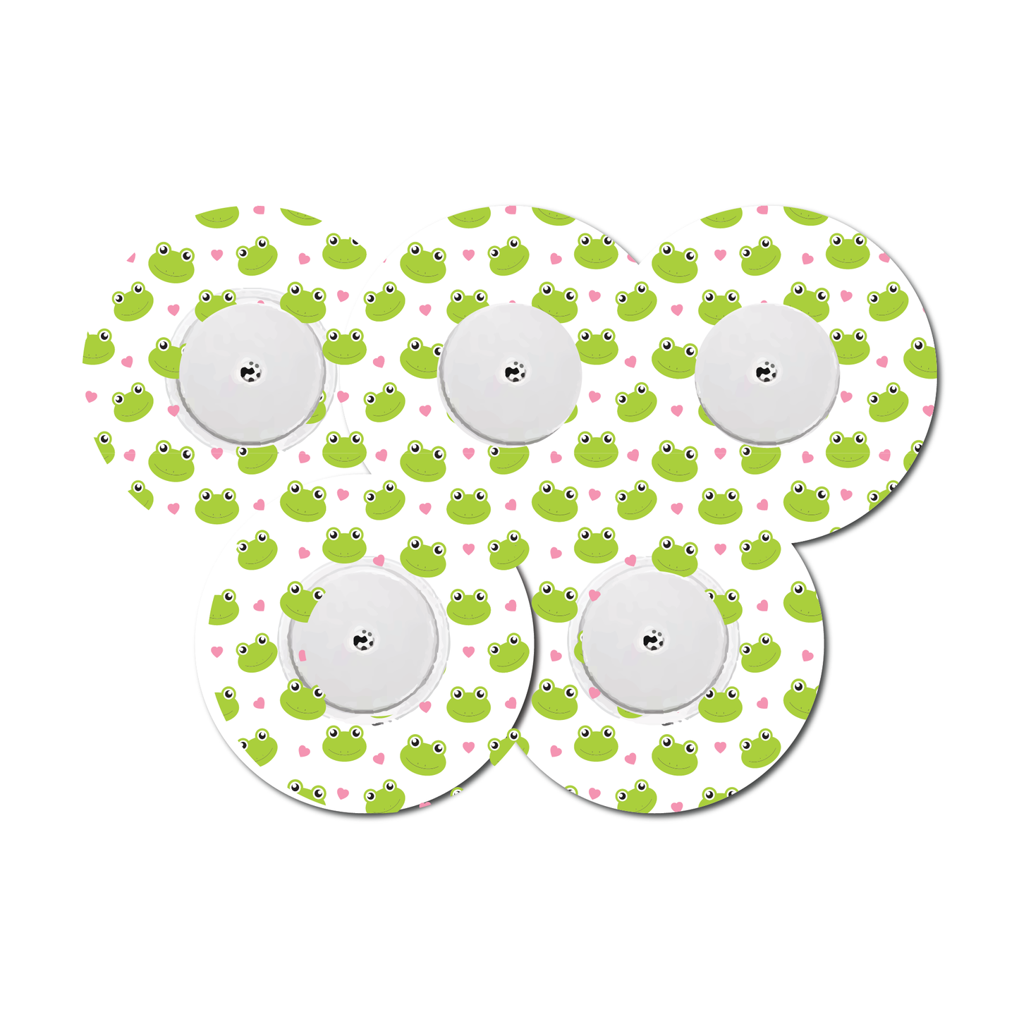 Frogs 5 Pack CGM Patches
