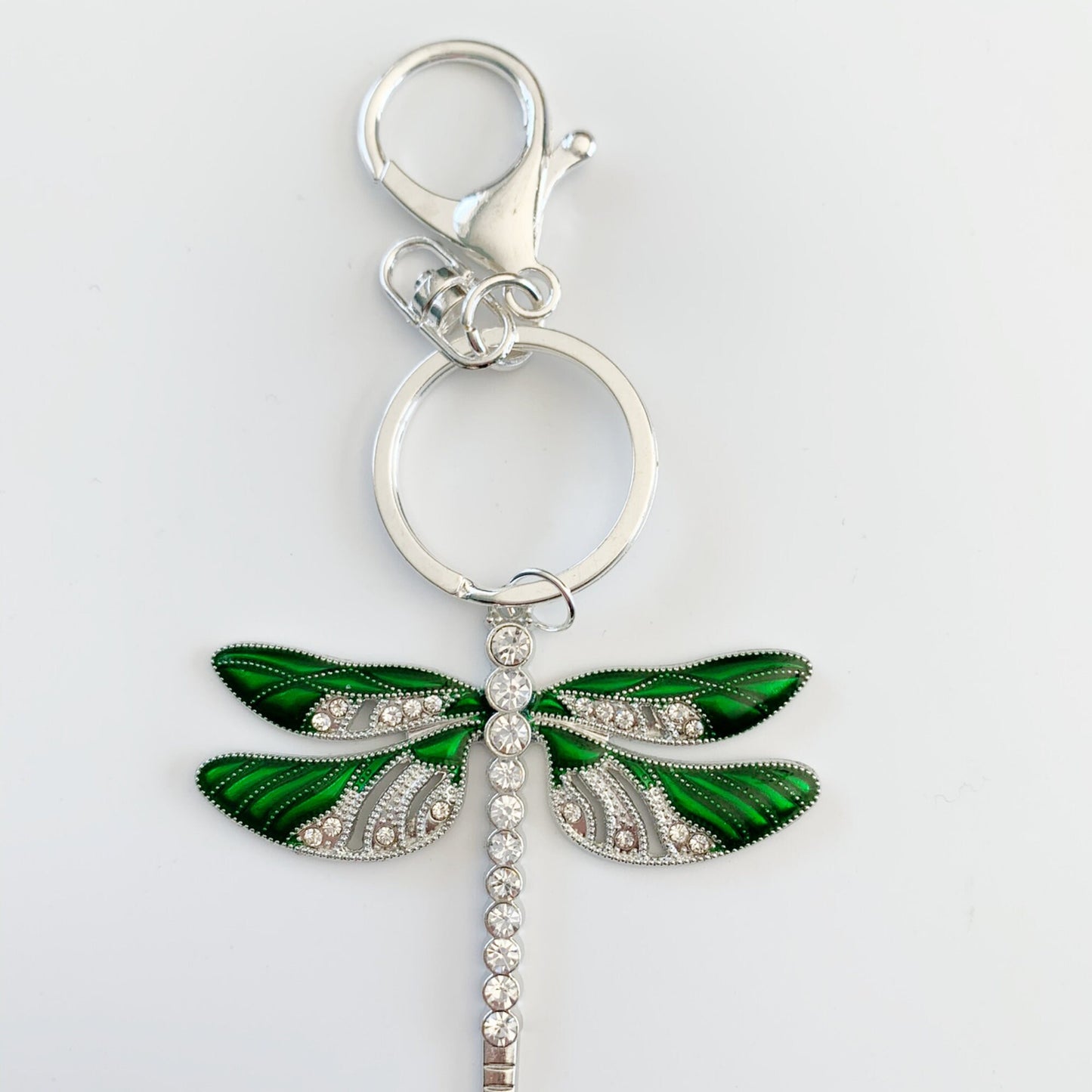 Dragonfly Heart Charm Pendant