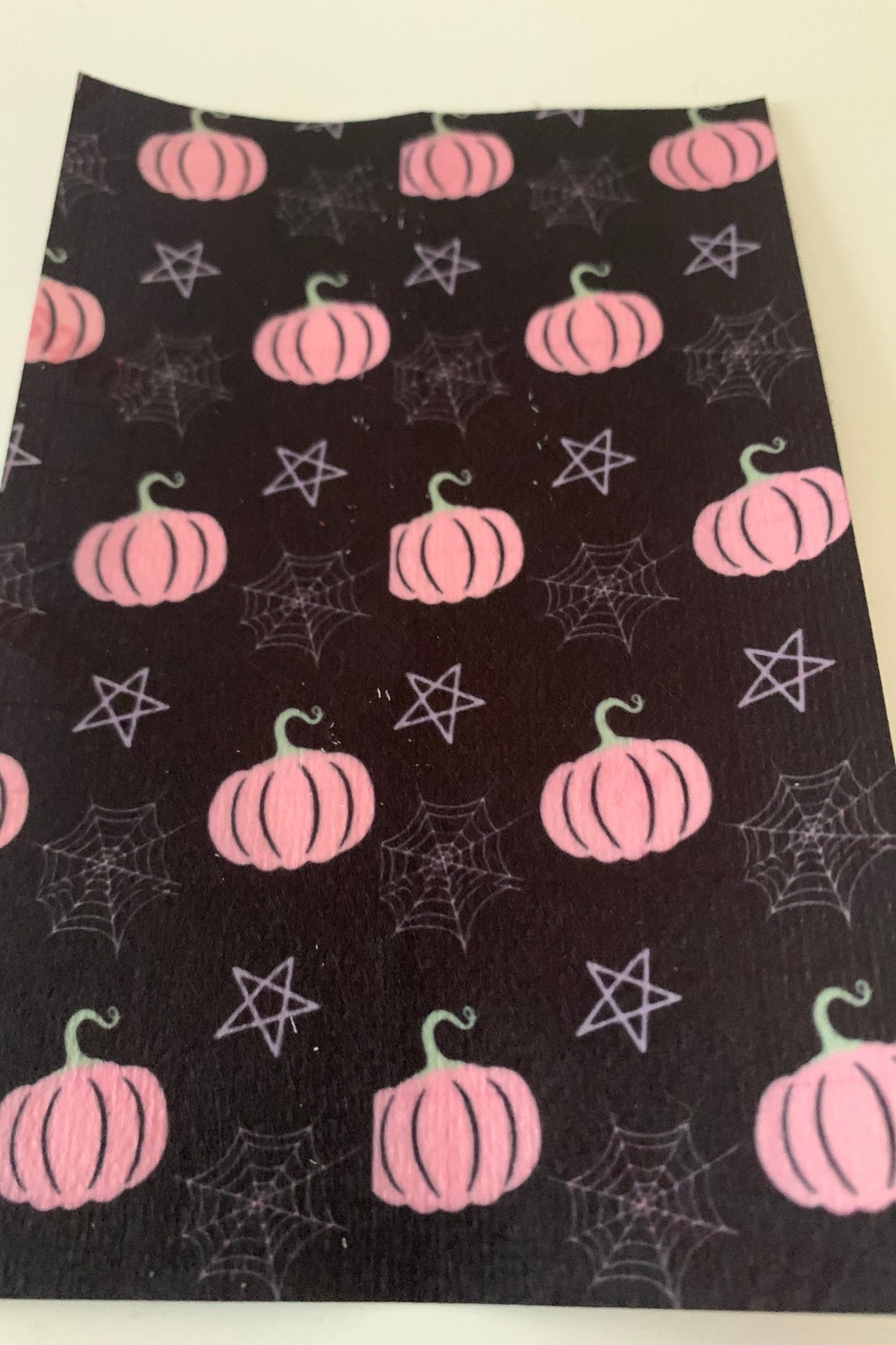 Pink Pumpkins & Stars Halloween Tubie Tape