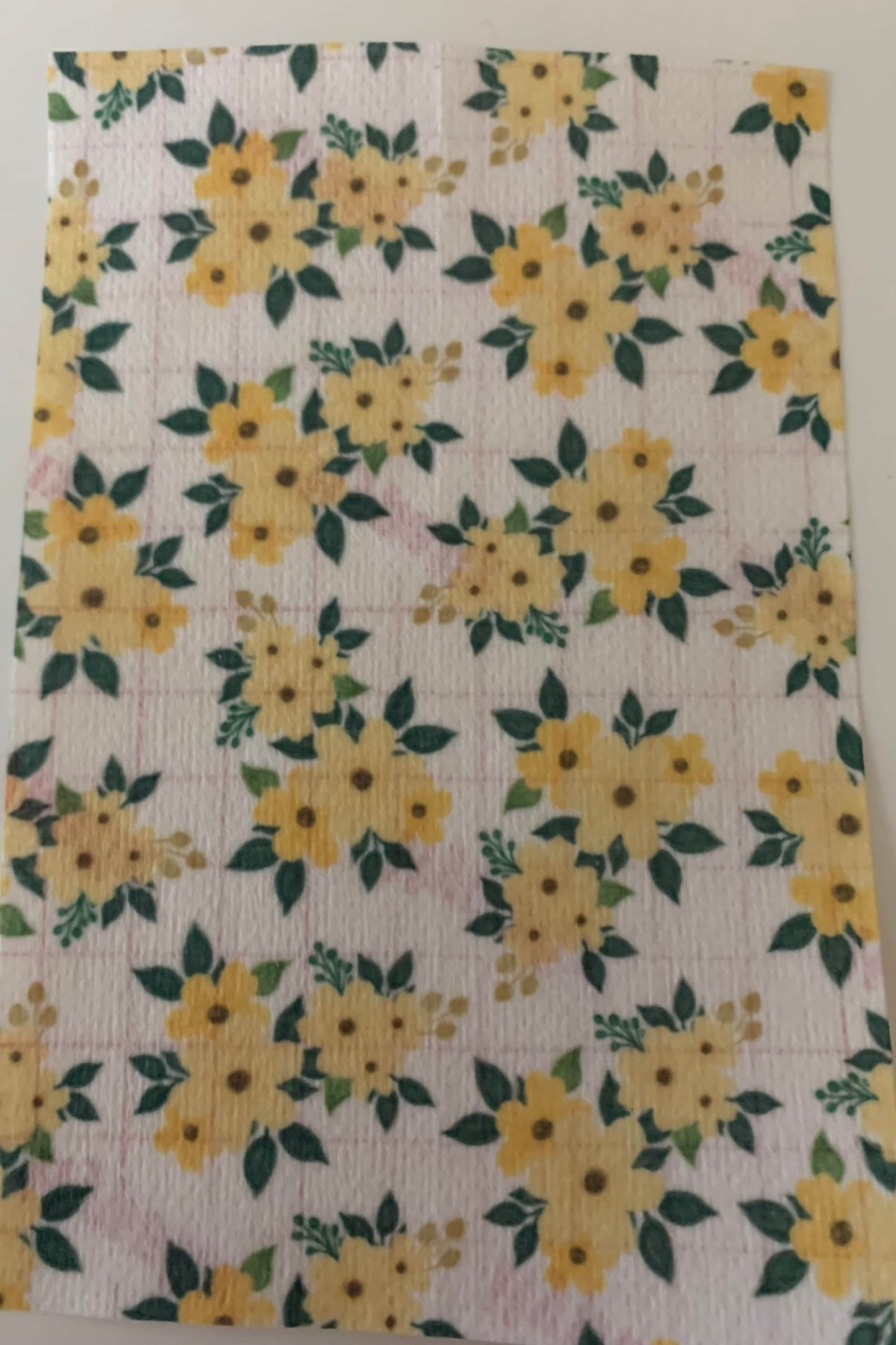 Yellow Flowers Tubie Tape