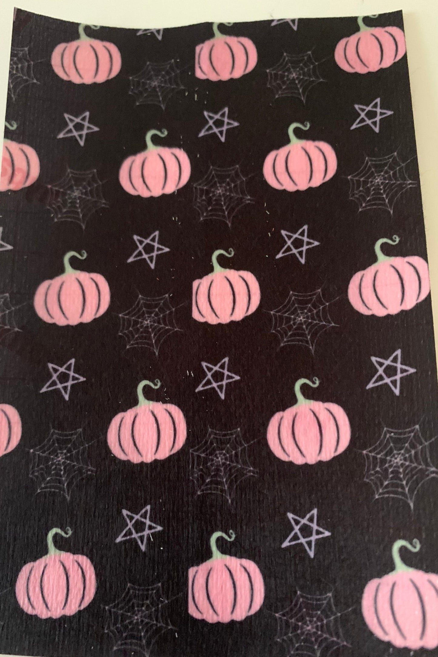 Pink Pumpkins & Stars Halloween Tubie Tape