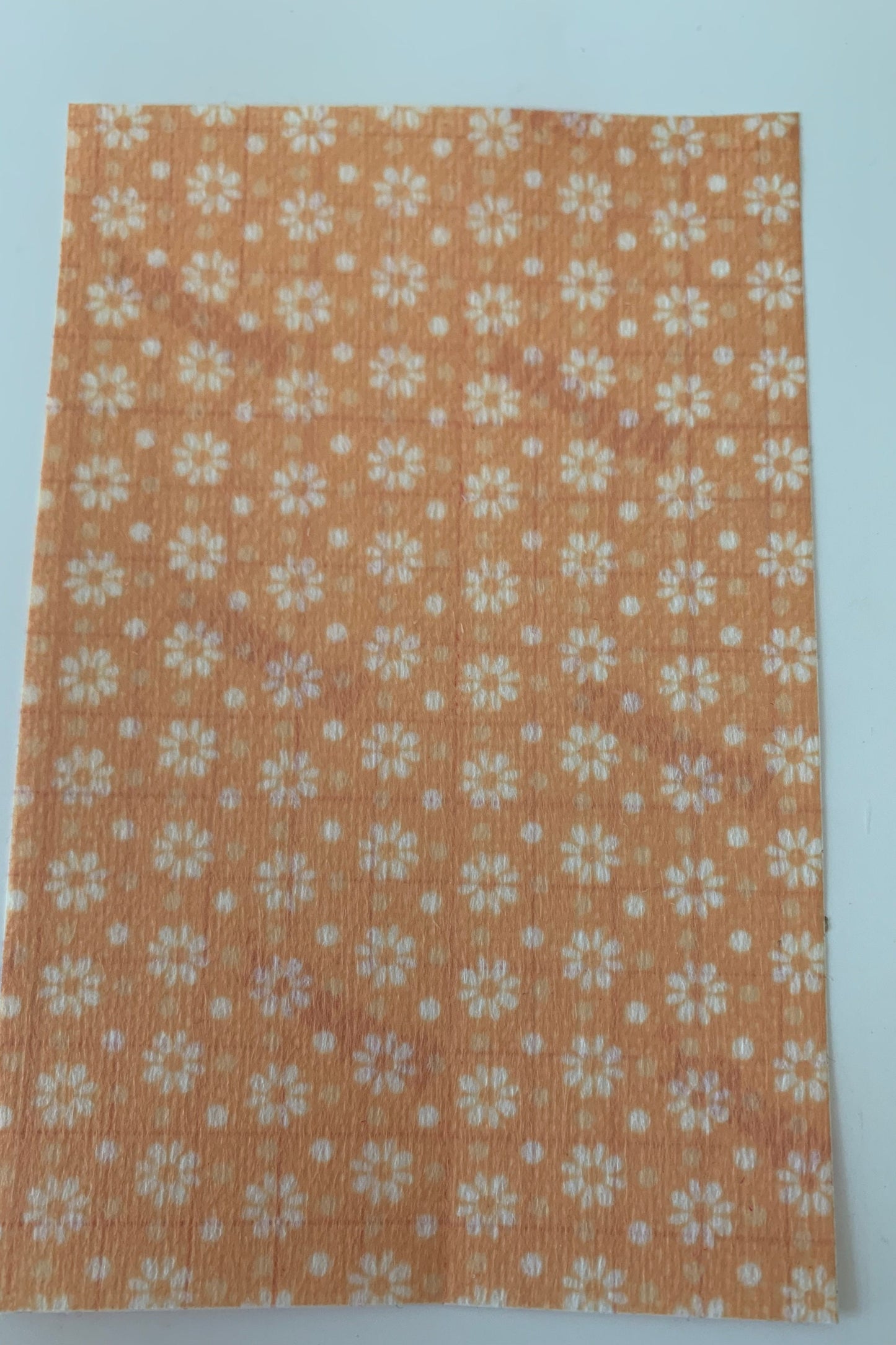 Retro Flower Peach Tubie Tape