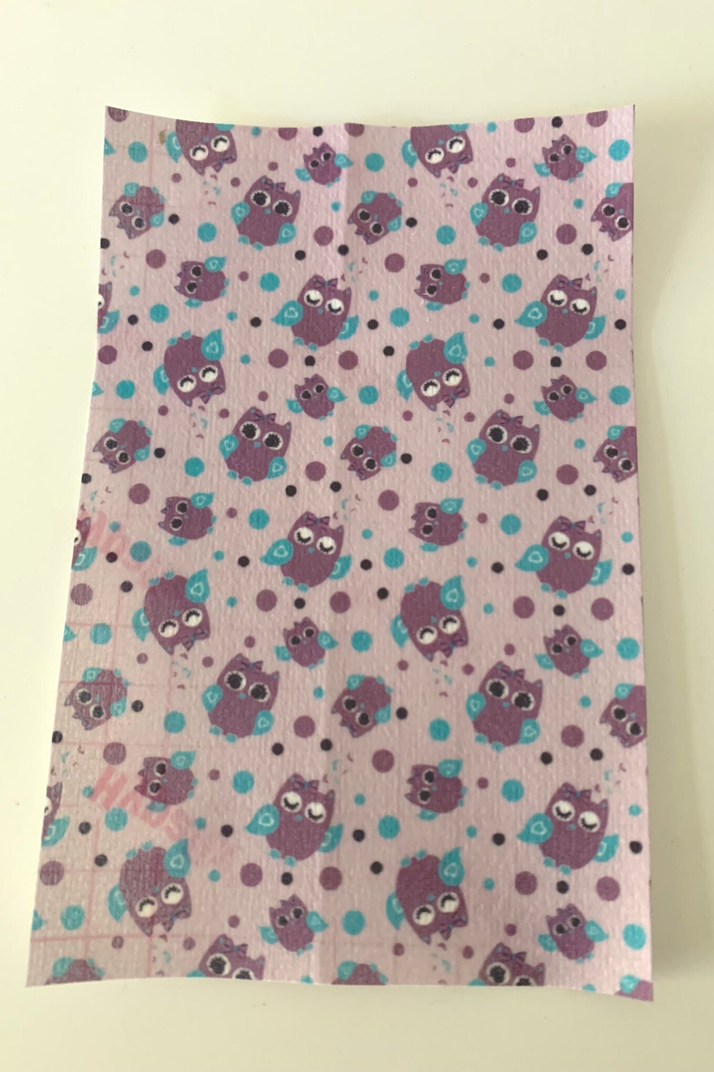 Purple Owls Tubie Tape