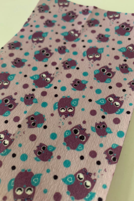 Purple Owls Tubie Tape