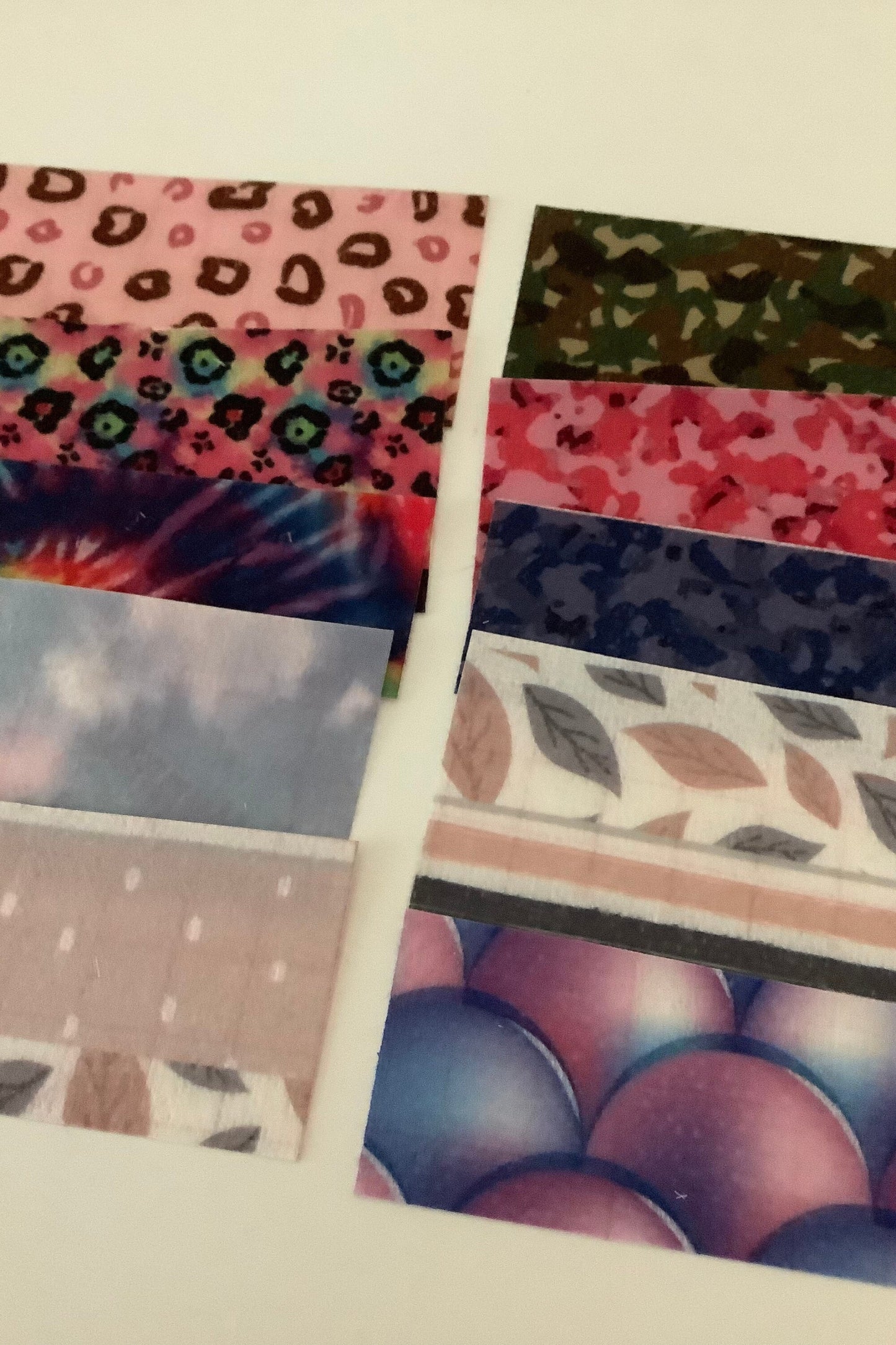 Sample Pack Assorted Tubie Tape