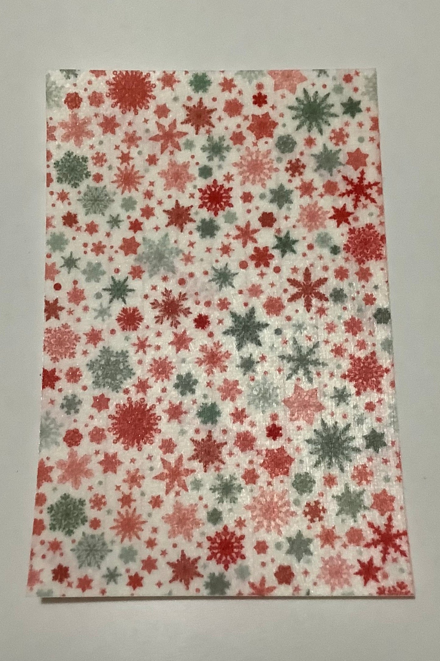 Pink and Teal Snowflakes Tubie Tape