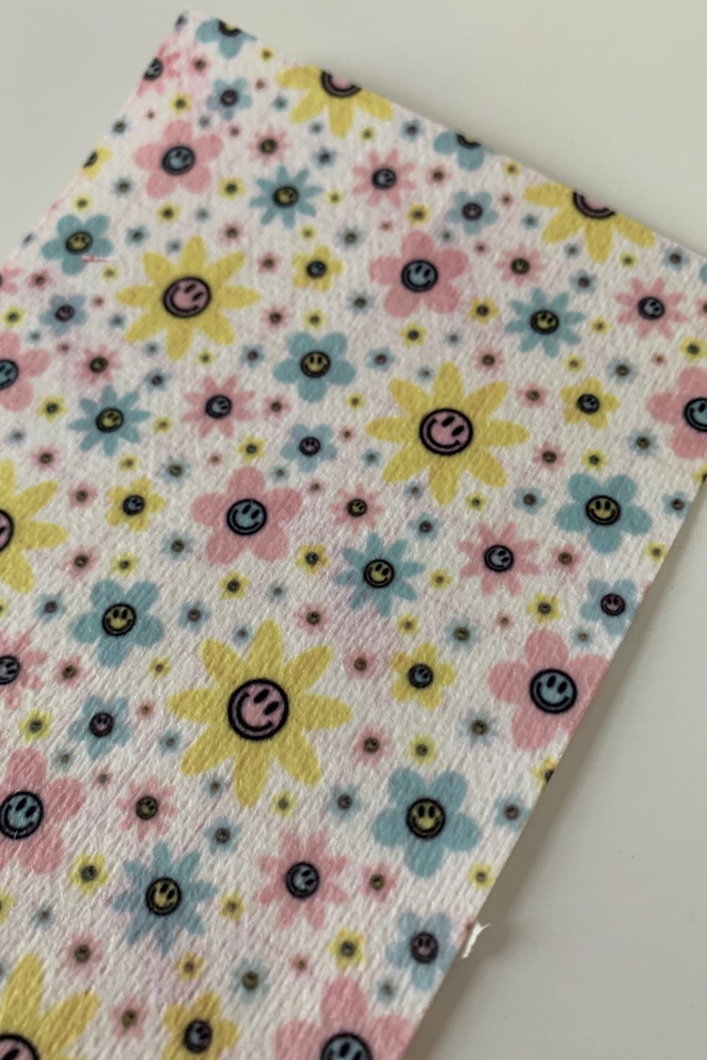 Pastels Retro Smiley Face Tape for Feeding Tubes, Oxygen, Medical devices NG tube, Peg, TPN, NJ tube, tube feeding medical tape