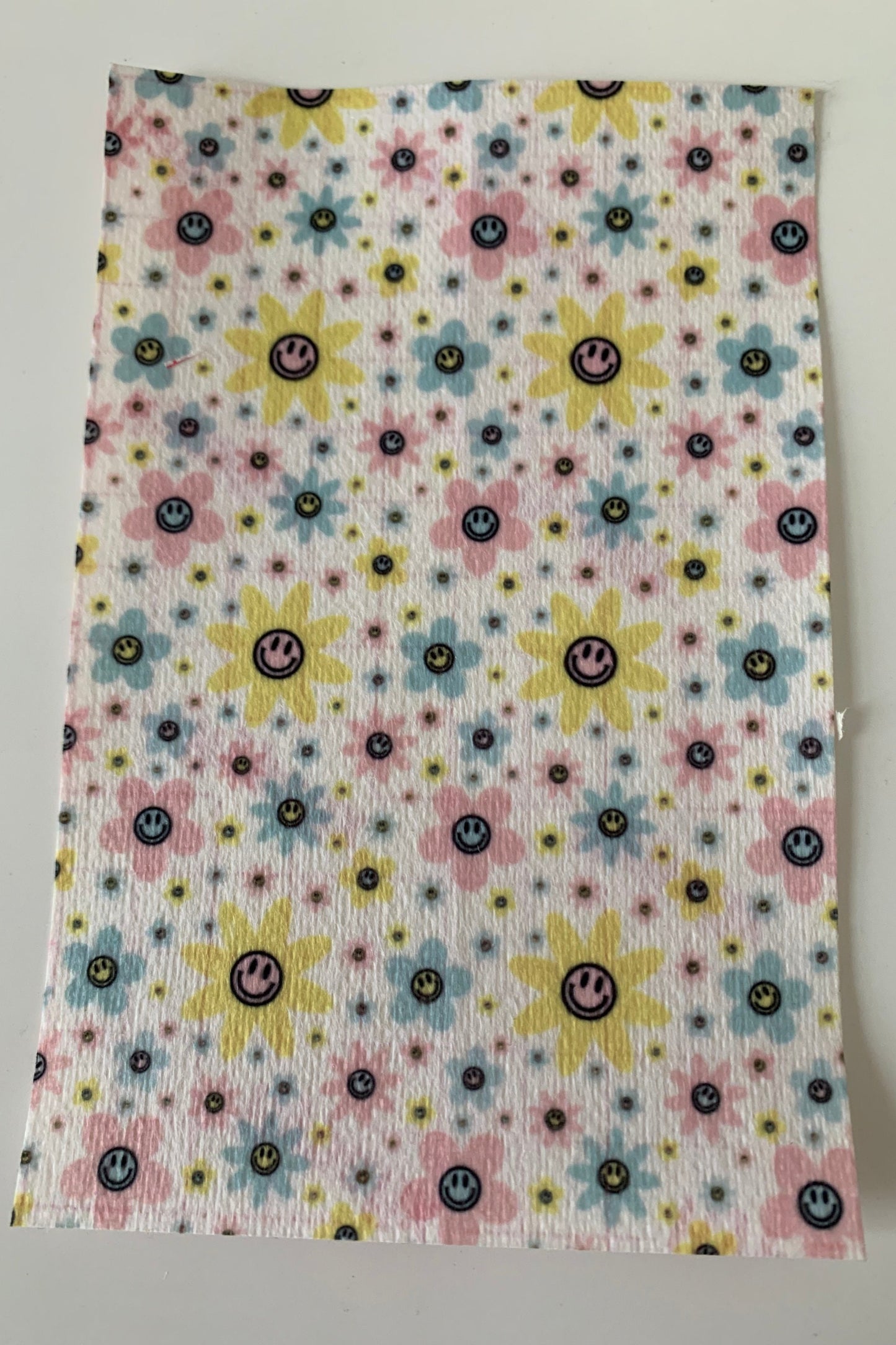 Pastels Retro Smiley Face Tape for Feeding Tubes, Oxygen, Medical devices NG tube, Peg, TPN, NJ tube, tube feeding medical tape