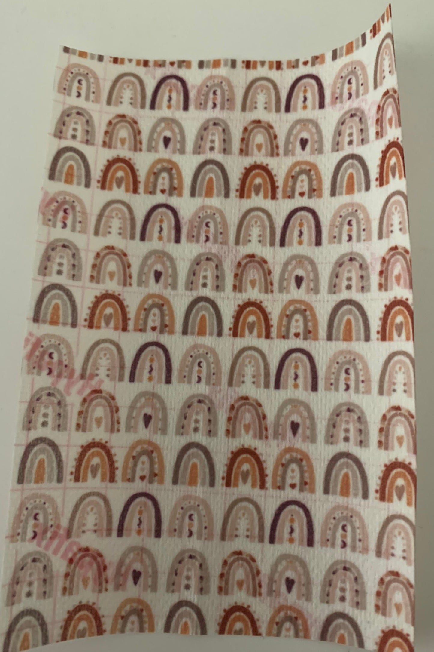Boho Rainbows Tan Tubie Tape