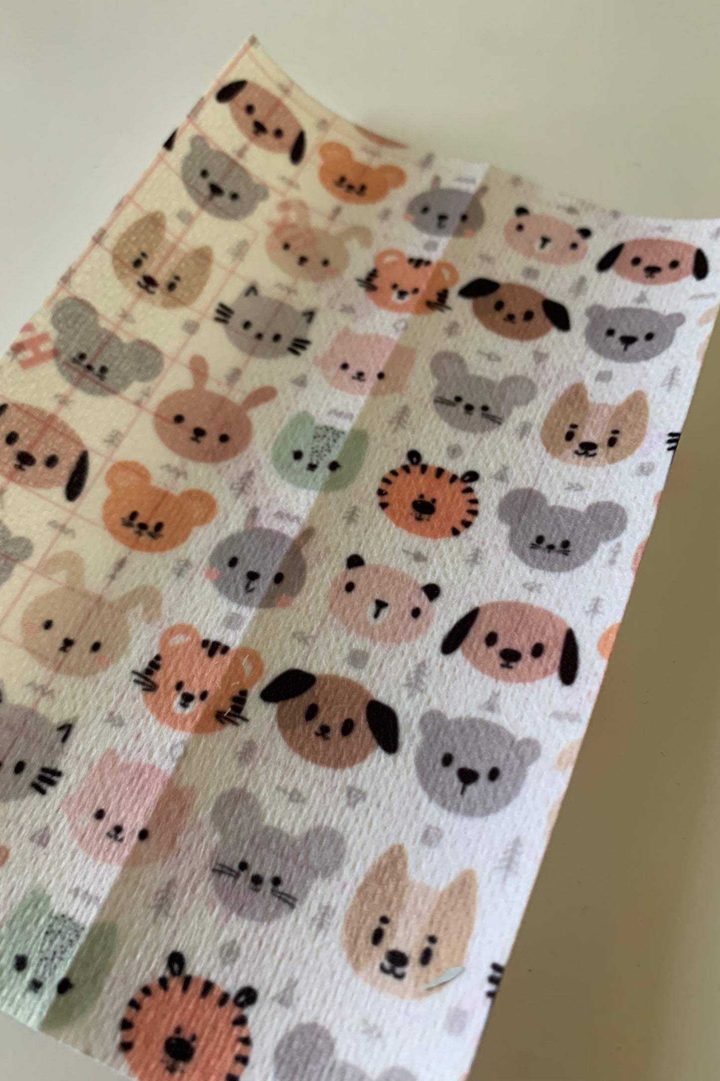 Animal Faces Tubie Tape