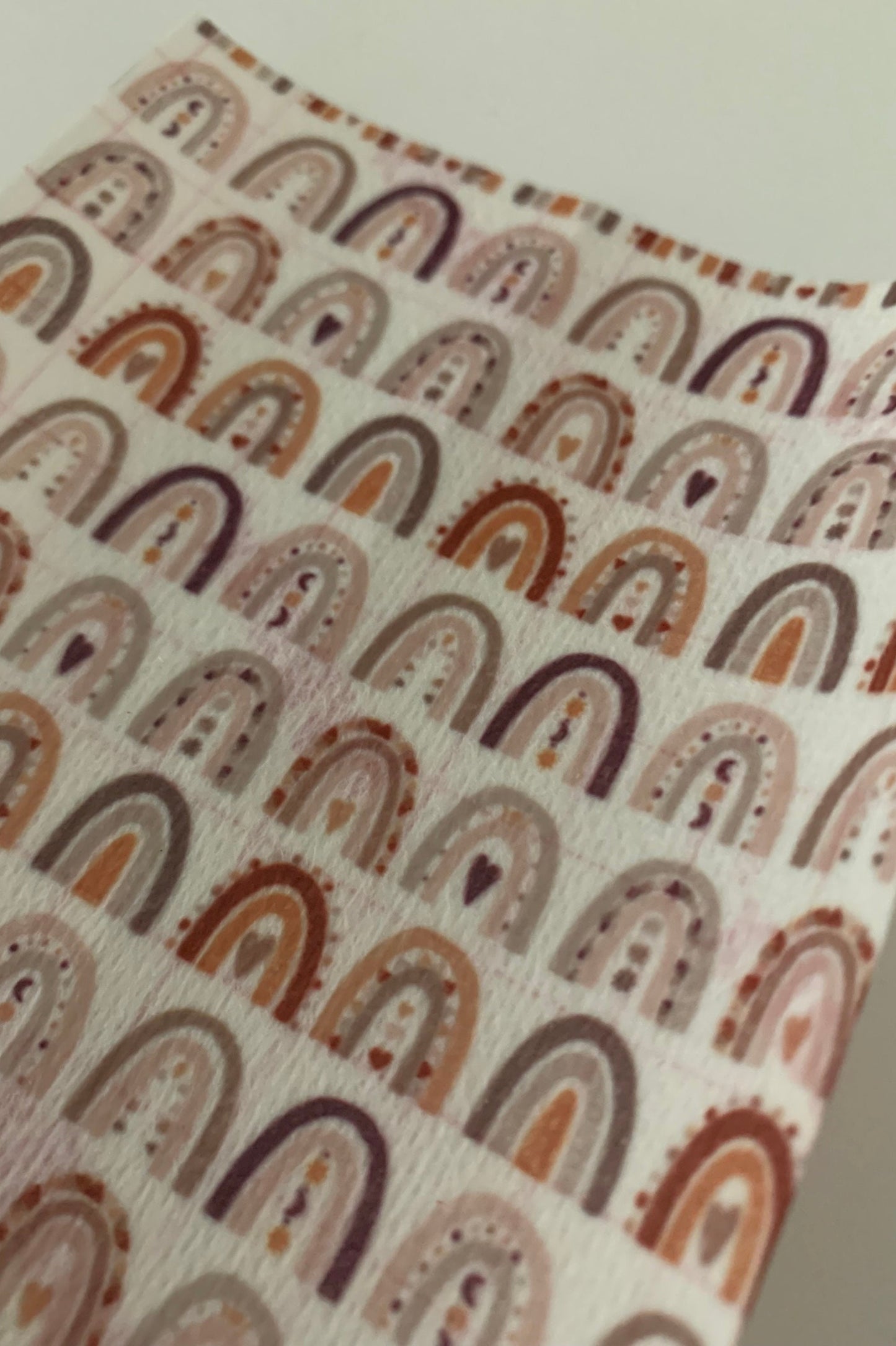Boho Rainbows Tan Tubie Tape