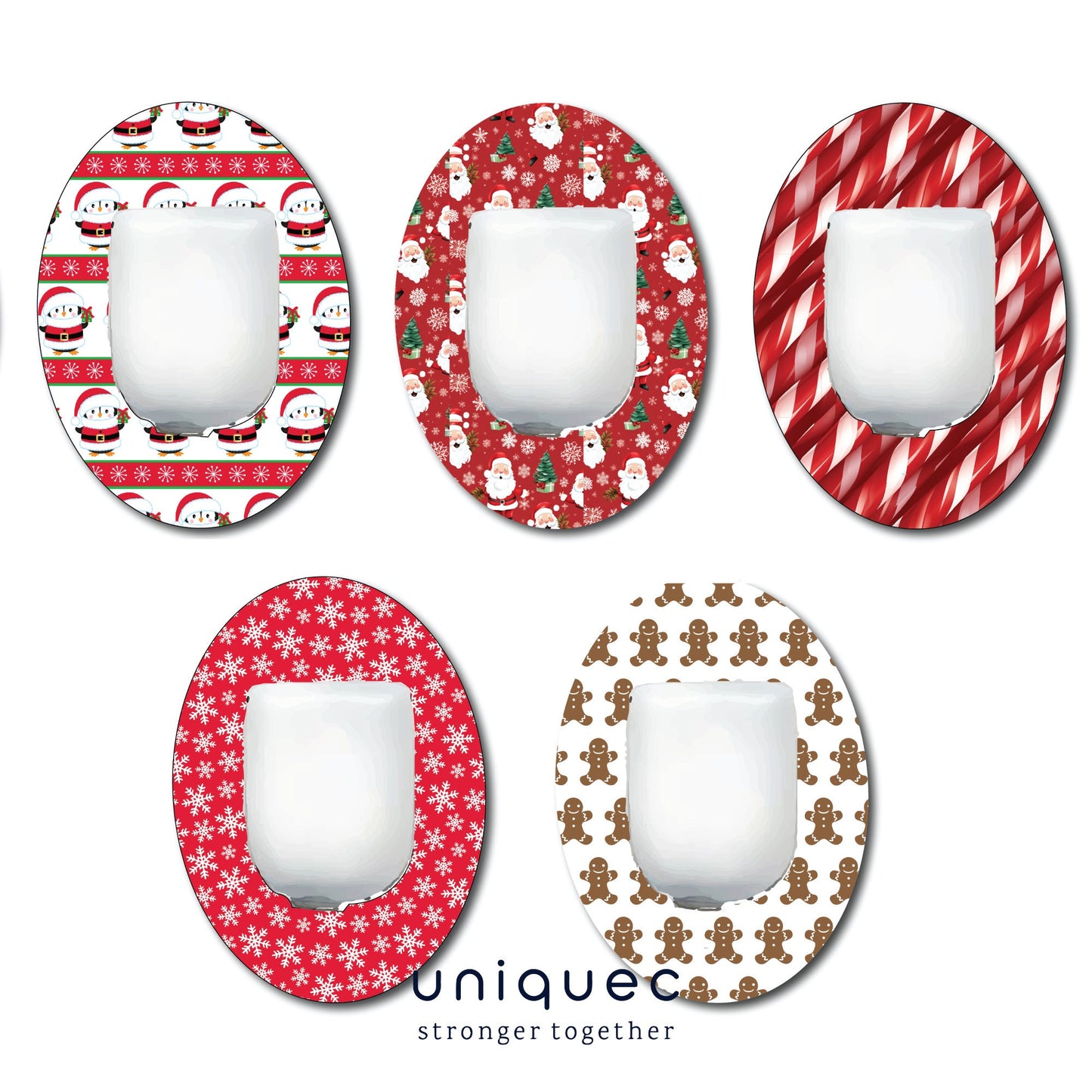 Christmas #1 Set of 5 Patch