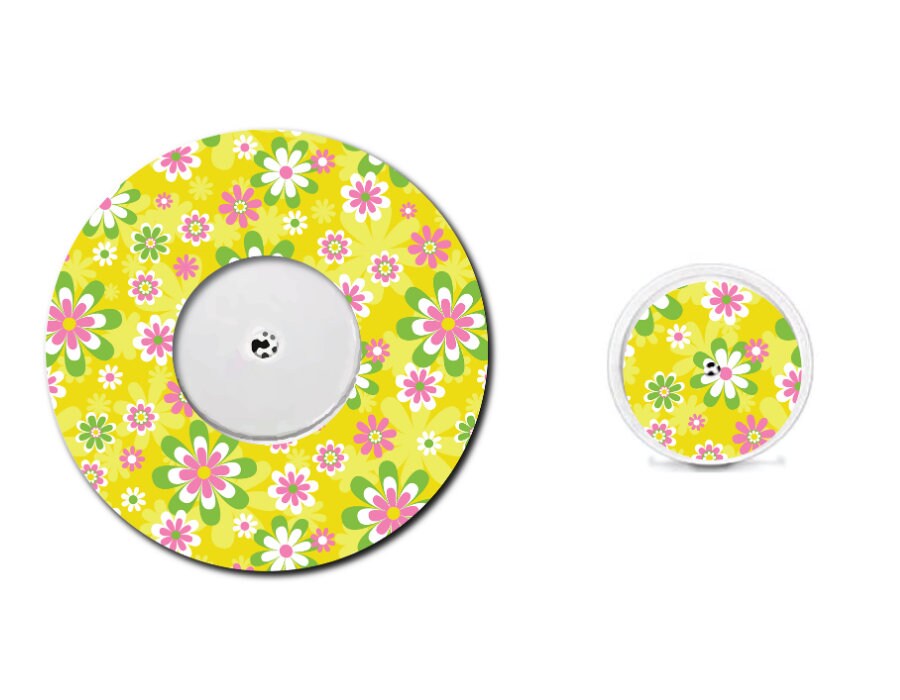 Bright Daisy CGM Patch for Freestyle LIbre, Dexcom, Omnipod Continuous Glucose Monitor patches and stickers