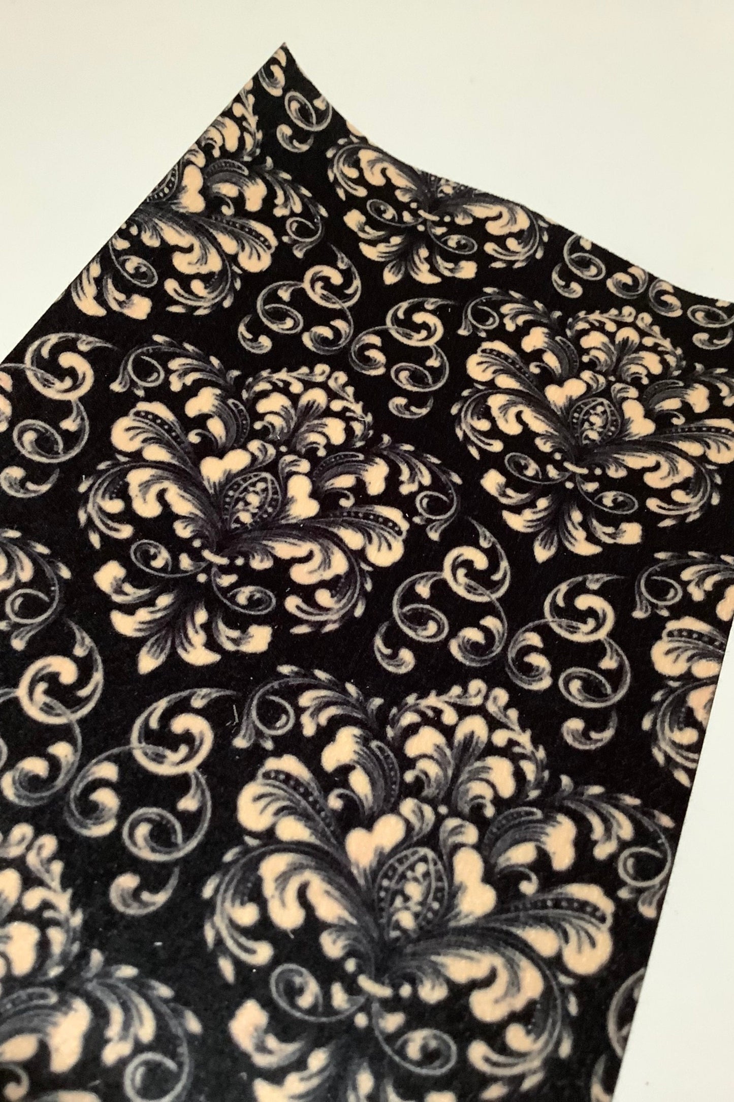 Black Damask Tubie Tape