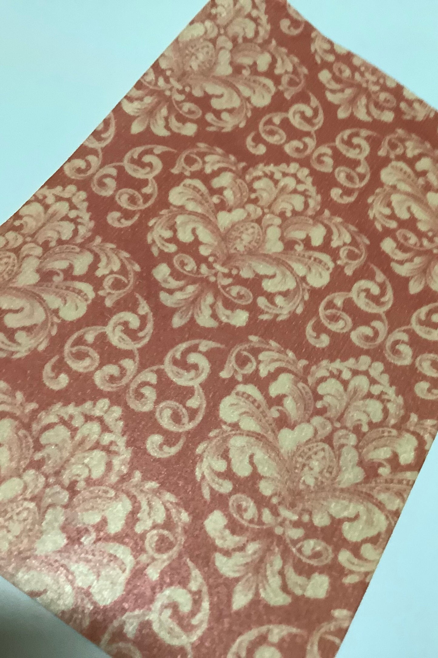 Dusty Rose Damask Tubie Tape