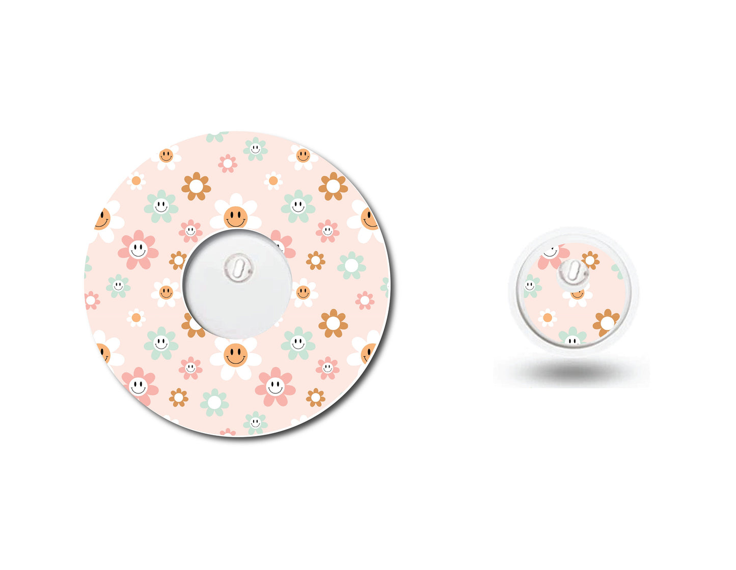 Retro Happy Flowers CGM Set