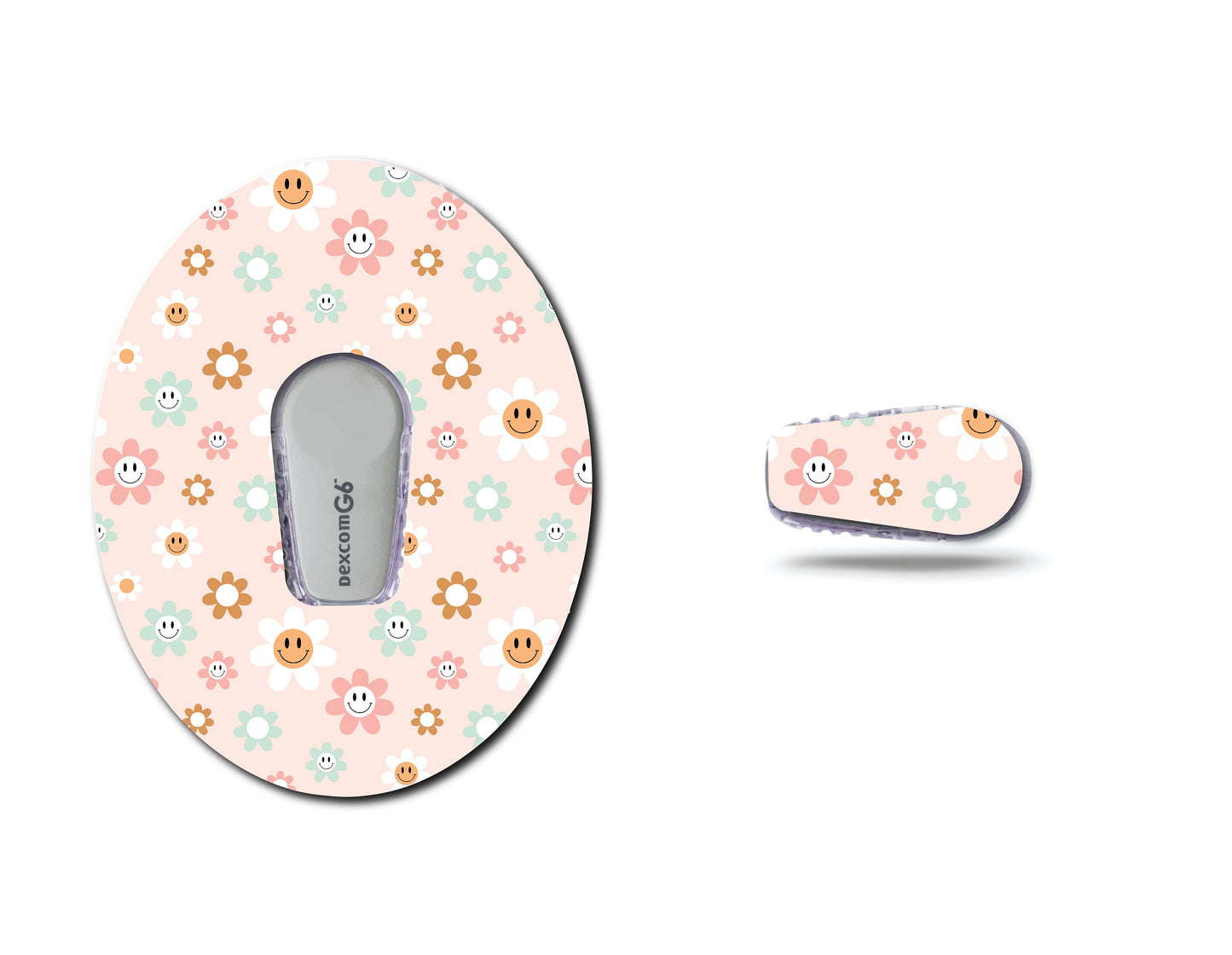 Retro Happy Flowers CGM Set