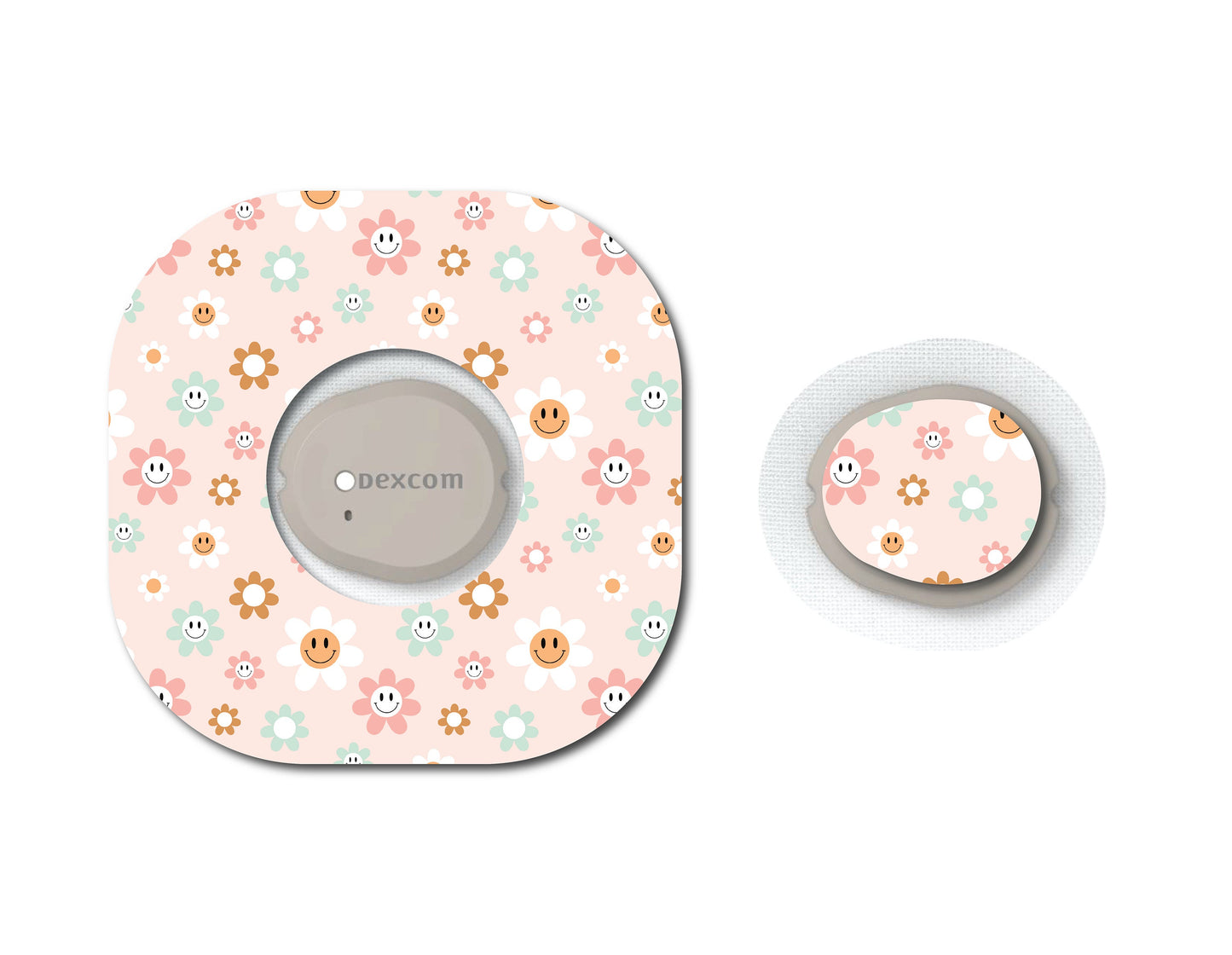 Retro Happy Flowers CGM Set